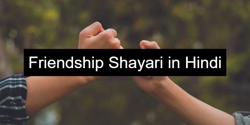 Friendship Shayari in Hindi 2024