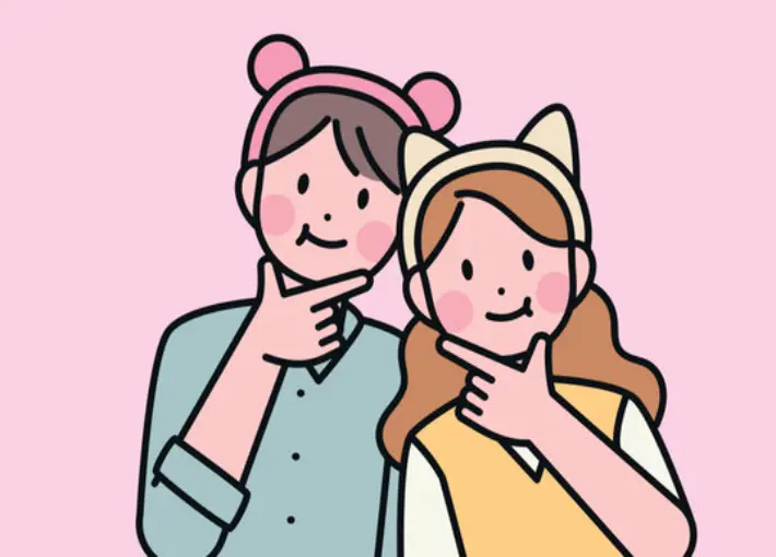 Cute Couple Dp Cartoon Boy And Girl