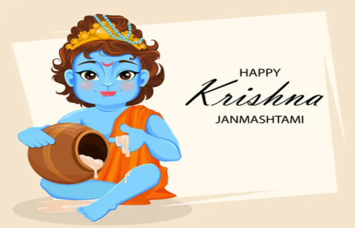 Happy Janmashtami Aesthetic Images