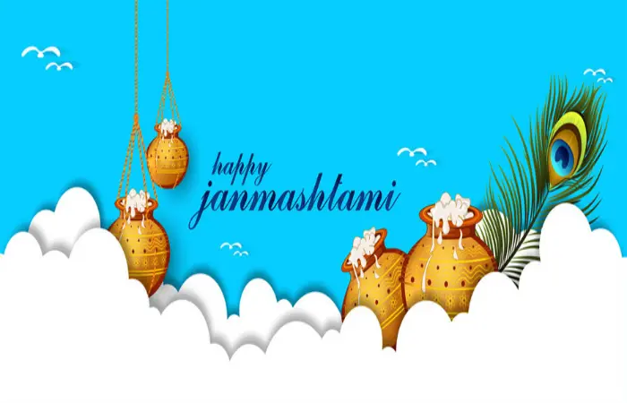 Happy Janmashtami Drawing Images