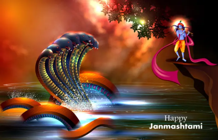 Happy Janmashtami Images Cartoon