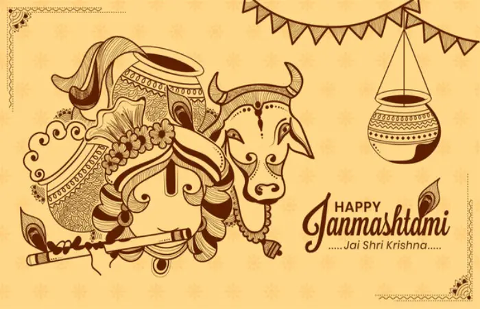 Happy Janmashtami Images In English