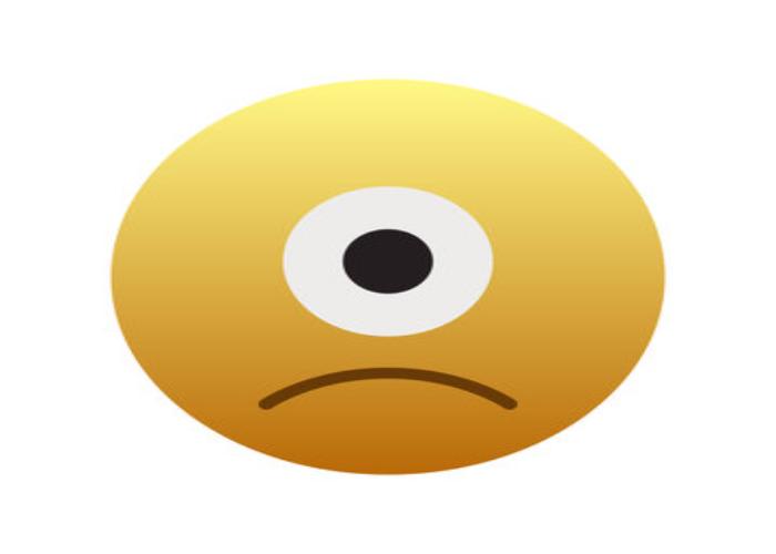 Sad Smile Emoji Dp