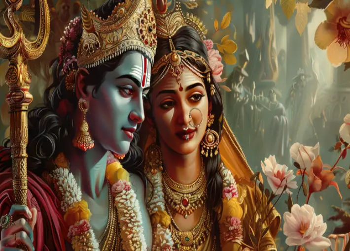 Shree Ram And Sita Cartoon Images