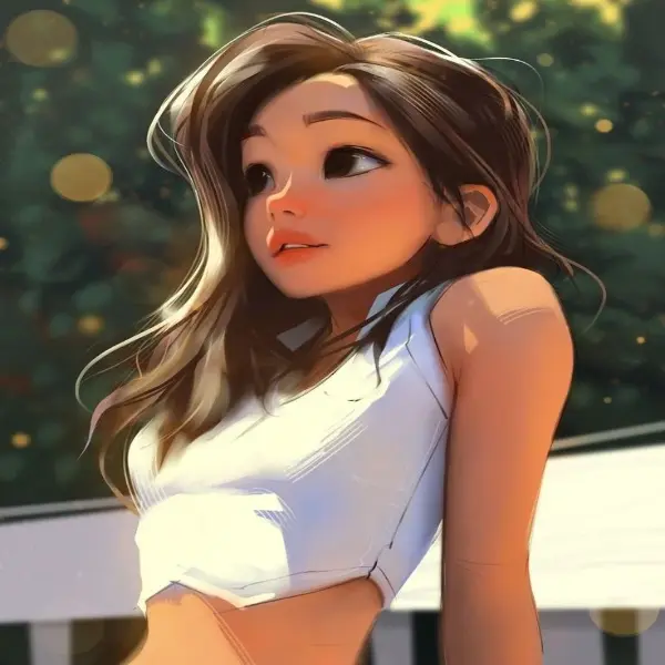 Cute Sad Girl Dp For Instagram Cartoon